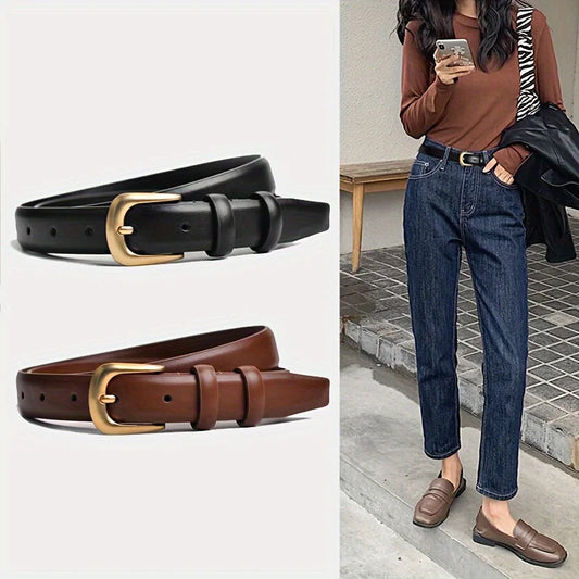 1 piece belt ladies fashion simple belt